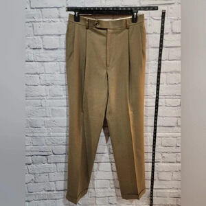 Nautica Brown Wool Slacks Size 34x34
